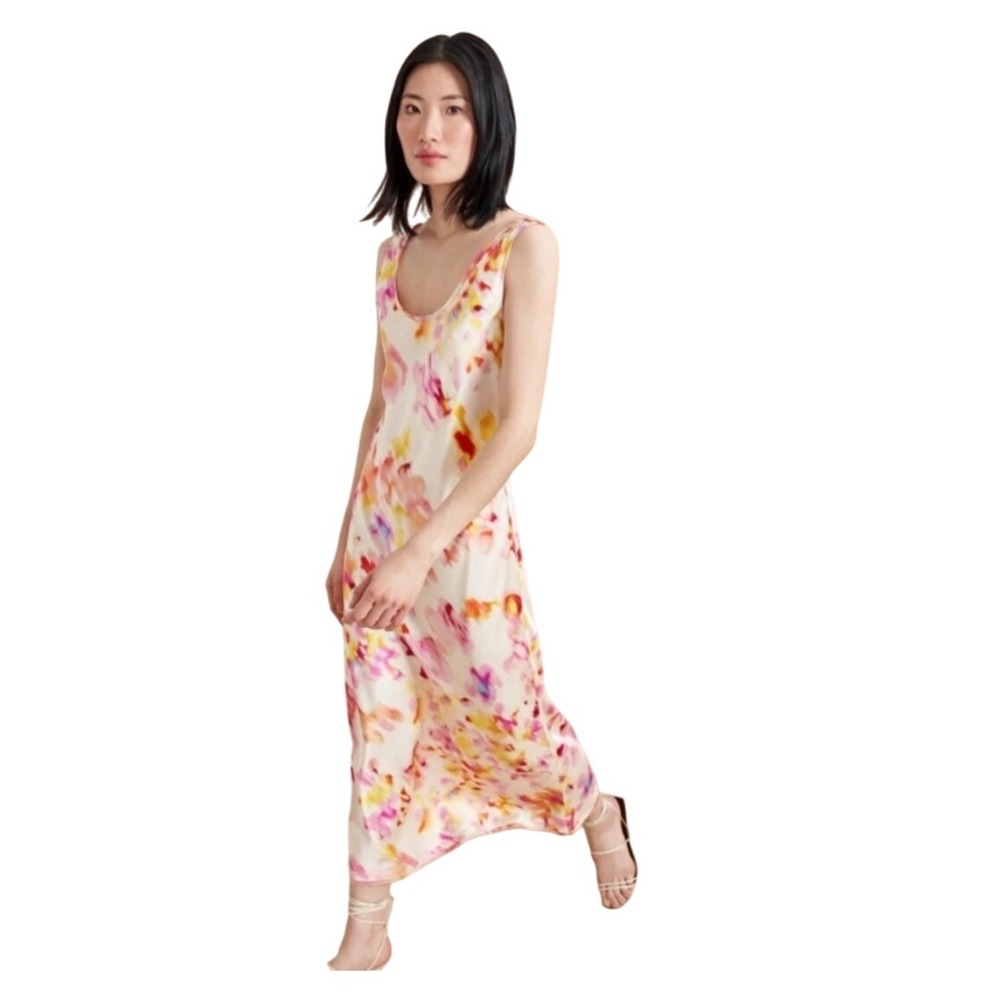 La Ligne NYC Bianca Slip Dress 100% Silk sz LG NWT - Picture 3 of 12
